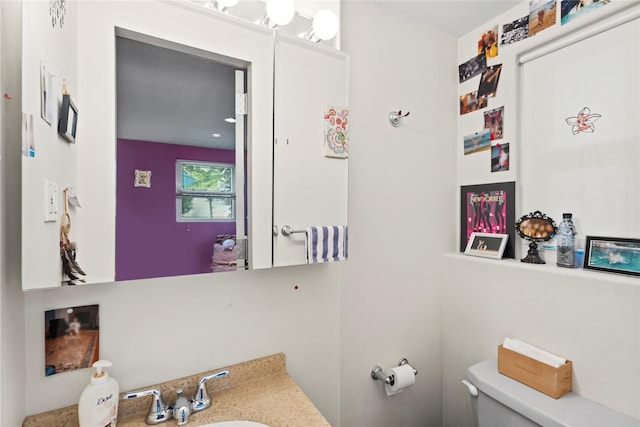 8 Ellis Dr, Syosset, NY 11791 - bathroom featuring toilet and vanity