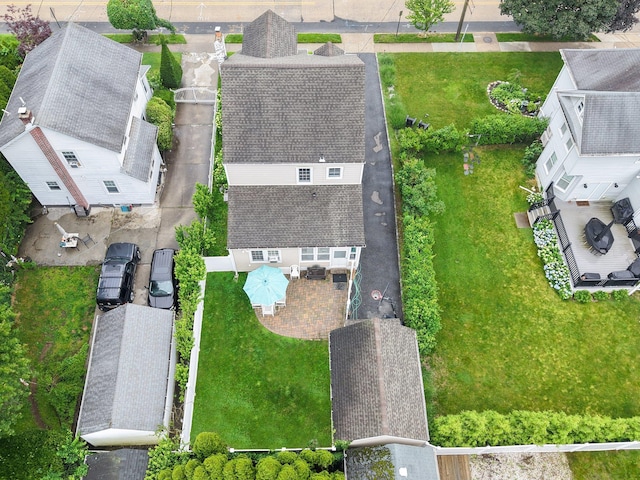 206 Brower Ave, Rockville Centre, NY 11570 - aerial perspective of suburban area