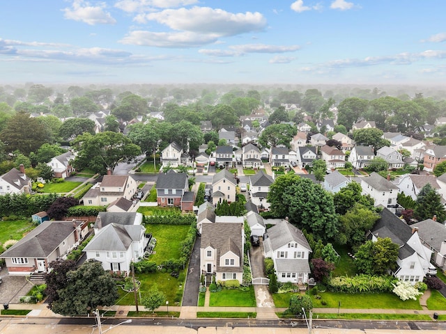 206 Brower Ave, Rockville Centre, NY 11570 - aerial perspective of suburban area