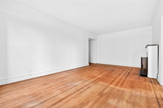 43 Calton Rd Unit 4J, New Rochelle, NY 10804 - spare room featuring light wood-type flooring and baseboards