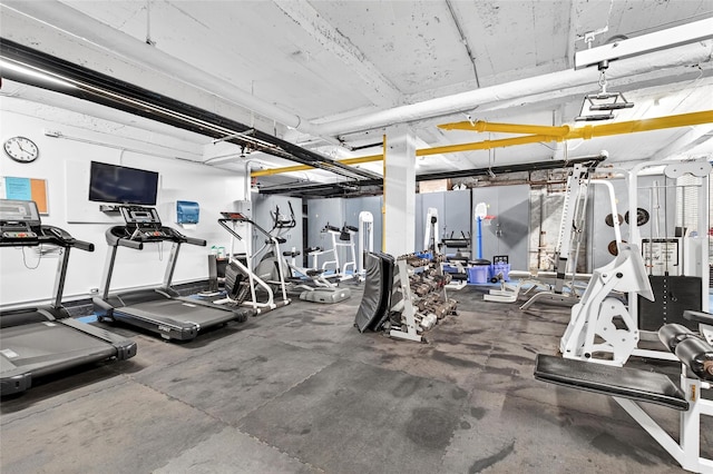 43 Calton Rd Unit 4J, New Rochelle, NY 10804 - view of workout area