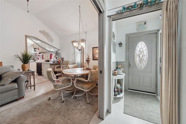 34 Alden Park Unit 34, Bronx, NY 10465 - entryway featuring vaulted ceiling