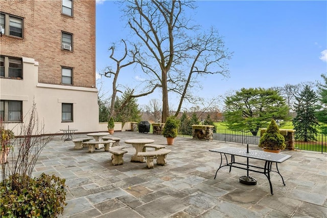 4784 Boston Post Rd Unit B23, Pelham, NY 10803 - view of patio / terrace with outdoor dining space