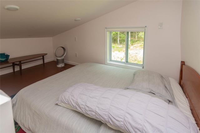 6807 State Route 42, Woodbourne, NY 12788 - bedroom featuring lofted ceiling and baseboards