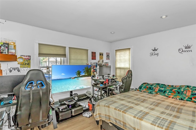 90 Charles St, Lynbrook, NY 11563 - bedroom with wood finished floors