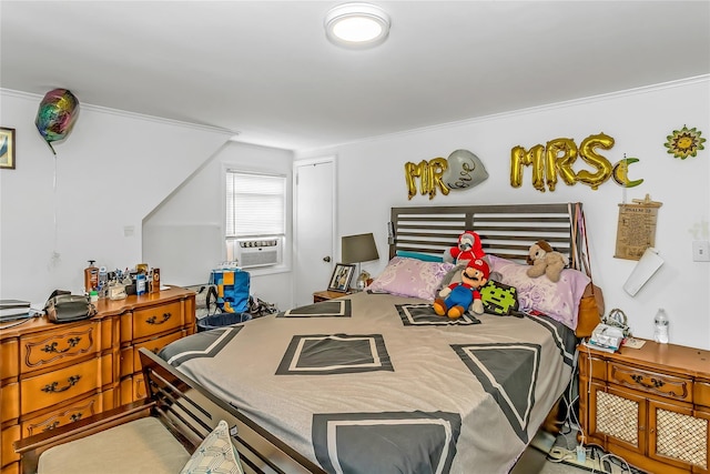 90 Charles St, Lynbrook, NY 11563 - bedroom featuring cooling unit and a closet