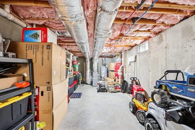 35 Laurel Cir, Goshen, NY 10924 - basement with water heater