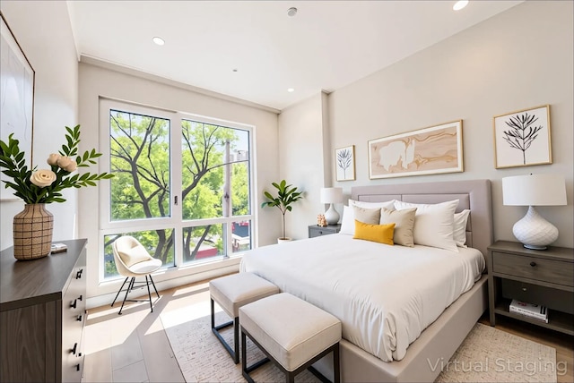 4209 Hampton St Unit 4B, Elmhurst, NY 11373 - bedroom featuring recessed lighting