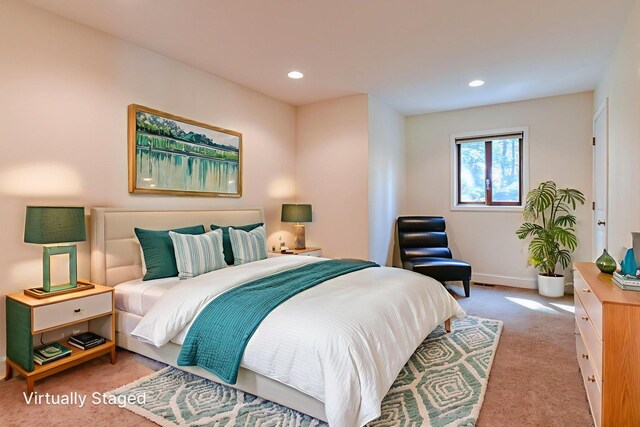 6 Riverside, Cornwall On Hudson, NY 12520 - bedroom with light colored carpet and recessed lighting
