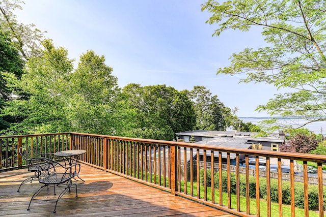 6 Riverside, Cornwall On Hudson, NY 12520 - view of wooden terrace