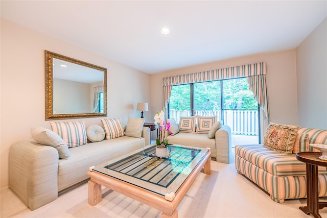 43 Carriage Ct, Jericho, NY 11753 - living area with light colored carpet and recessed lighting