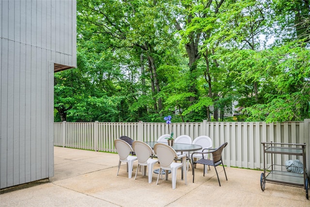 43 Carriage Ct, Jericho, NY 11753 - view of patio featuring outdoor dining area