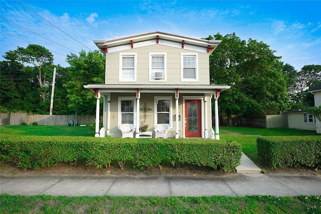 56 Academy St, Patchogue, NY 11772 - italianate-style house with covered porch