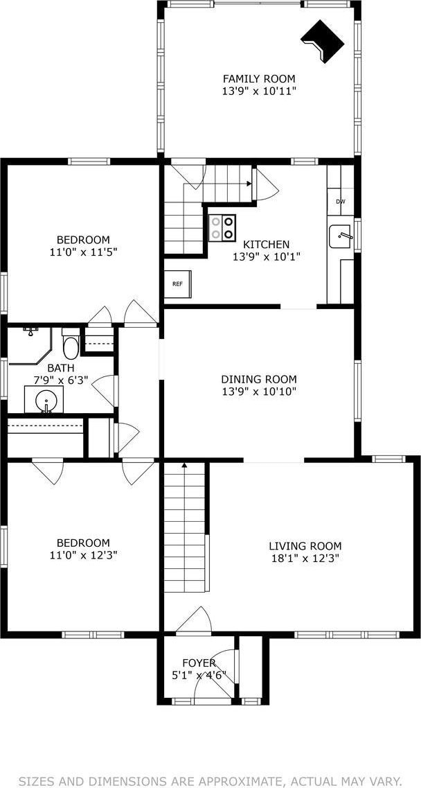 15 Orchard Rd, East Patchogue, NY 11772 - view of floor plan / room layout