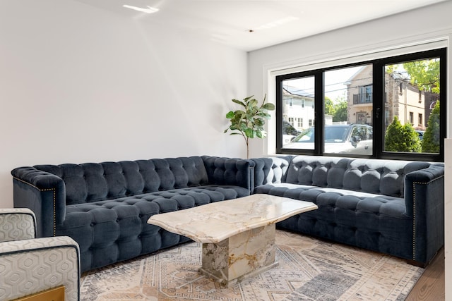 1363 Kearney Ave, Bronx, NY 10465 - living area with light wood-style floors