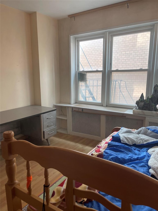 134-54 Maple Ave Unit 2S, Flushing, NY 11355 - bedroom with light wood-style floors