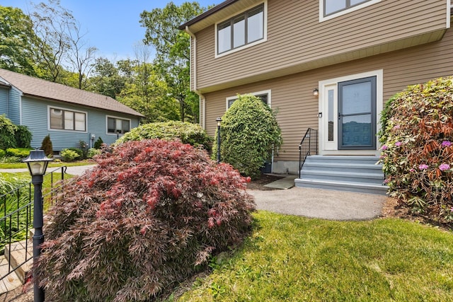 59 Krystal Dr, Somers, NY 10589 - doorway to property with a lawn