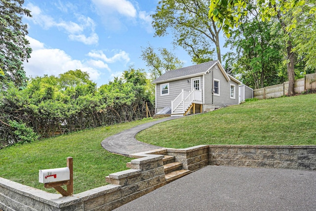 18 Port Jefferson Rd, Sound Beach, NY 11789 - view of yard with a patio