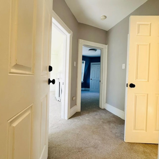 22 Spring St, Port Chester, NY 10573 - corridor featuring light colored carpet and baseboards
