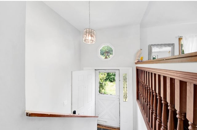 481 E Branch Rd, Patterson, NY 12563 - entrance foyer with a chandelier