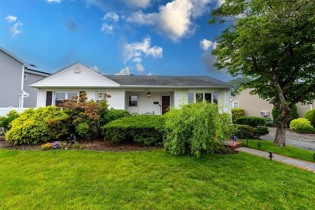 738 Carlyle Ave, Franklin Square, NY 11010 - view of front of home with a front lawn