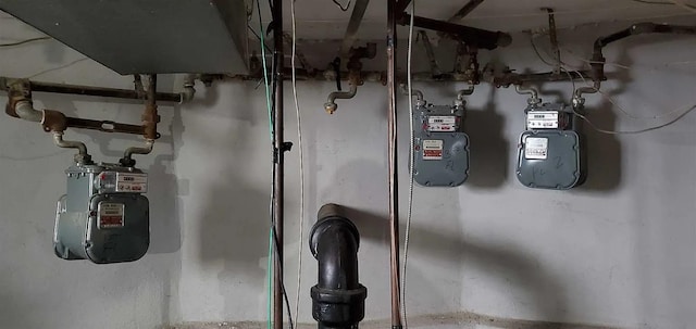 77 Carroll St, Poughkeepsie, NY 12601 - utilities with gas meter