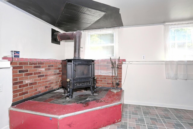 38 Wilson St, Middletown, NY 10940 - detailed view of a wood stove