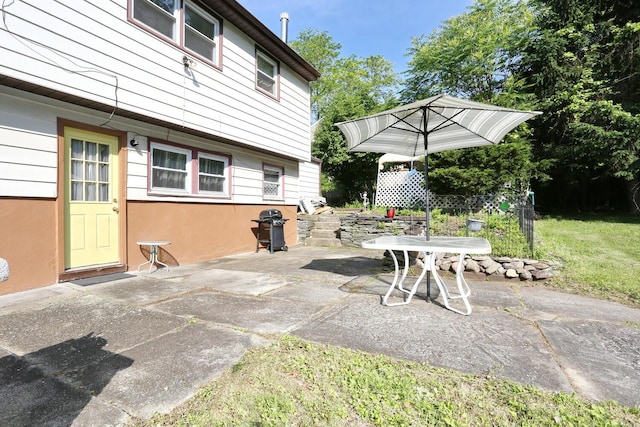 38 Wilson St, Middletown, NY 10940 - view of patio featuring a grill