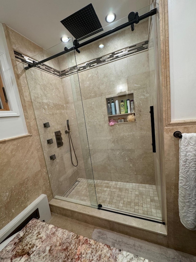 1803 Front St, East Meadow, NY 11554 - bathroom with a stall shower