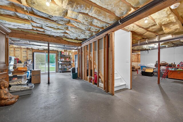 11 Pacer Ct, Goshen, NY 10924 - basement with stairs