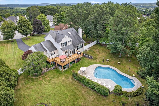 11 Pacer Ct, Goshen, NY 10924 - view of subject property with a pool area