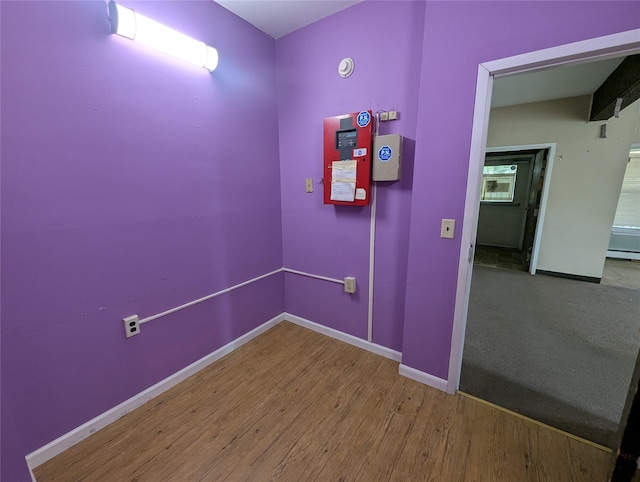 265 Goodwill Rd, Montgomery, NY 12549 - hallway featuring baseboards and wood finished floors