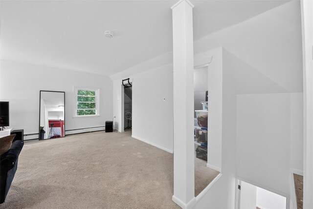 26 Helena Ave, Mohegan Lake, NY 10547 - bonus room with a baseboard heating unit, baseboard heating, and carpet floors