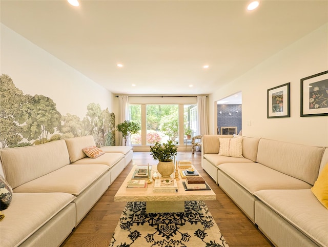 1 Concord Dr, Fort Salonga, NY 11768 - living room with recessed lighting and wood finished floors