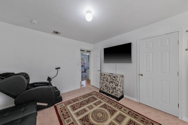69 Plum St, Central Islip, NY 11722 - sitting room with light carpet and baseboards