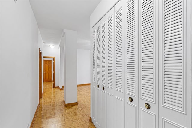 48-25 43rd St Unit 1J, Woodside, NY 11377 - hallway featuring baseboards