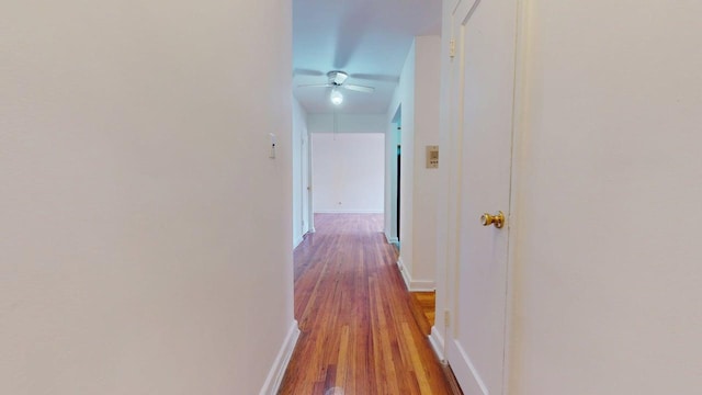 66-15 Wetherole St Unit E16, Rego Park, NY 11374 - corridor featuring wood finished floors and baseboards
