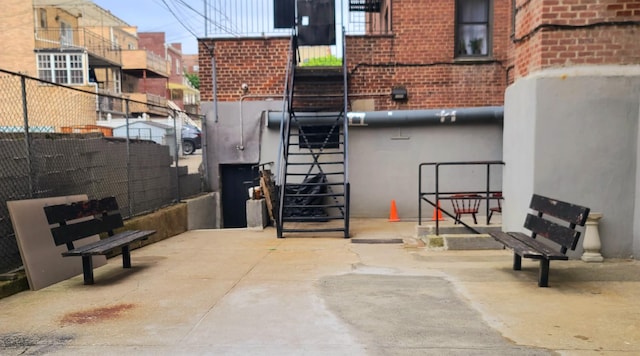 66-15 Wetherole St Unit E16, Rego Park, NY 11374 - view of patio / terrace with stairs