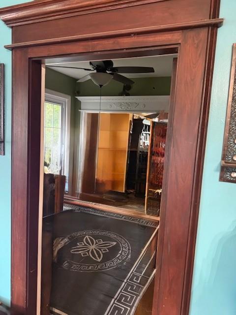 268 Windsor Ave, Brightwaters, NY 11718 - detailed view of a ceiling fan
