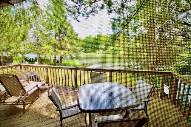 240 Trout Brook Rd, Roscoe, NY 12736 - wooden terrace with outdoor dining space