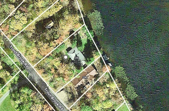 240 Trout Brook Rd, Roscoe, NY 12736 - map of property location featuring property boundaries highlighted