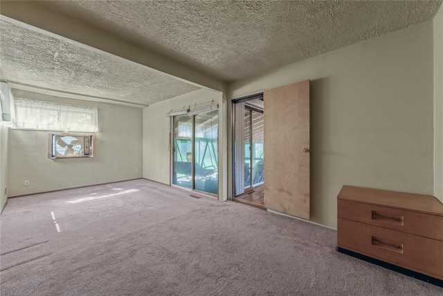 168 Gibbs Rd, Central Islip, NY 11722 - empty room with a textured ceiling, plenty of natural light, and carpet