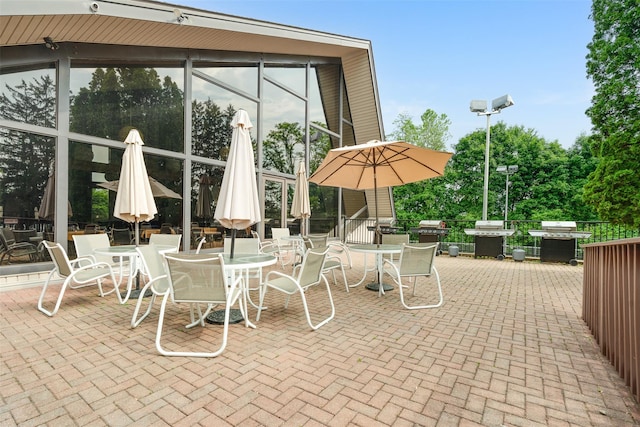 3305 Pine Cone Ct, Poughkeepsie, NY 12603 - view of patio featuring outdoor dining area and area for grilling