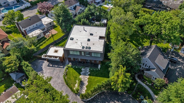 1555 Stevenson Rd, Hewlett, NY 11557 - aerial view of residential area