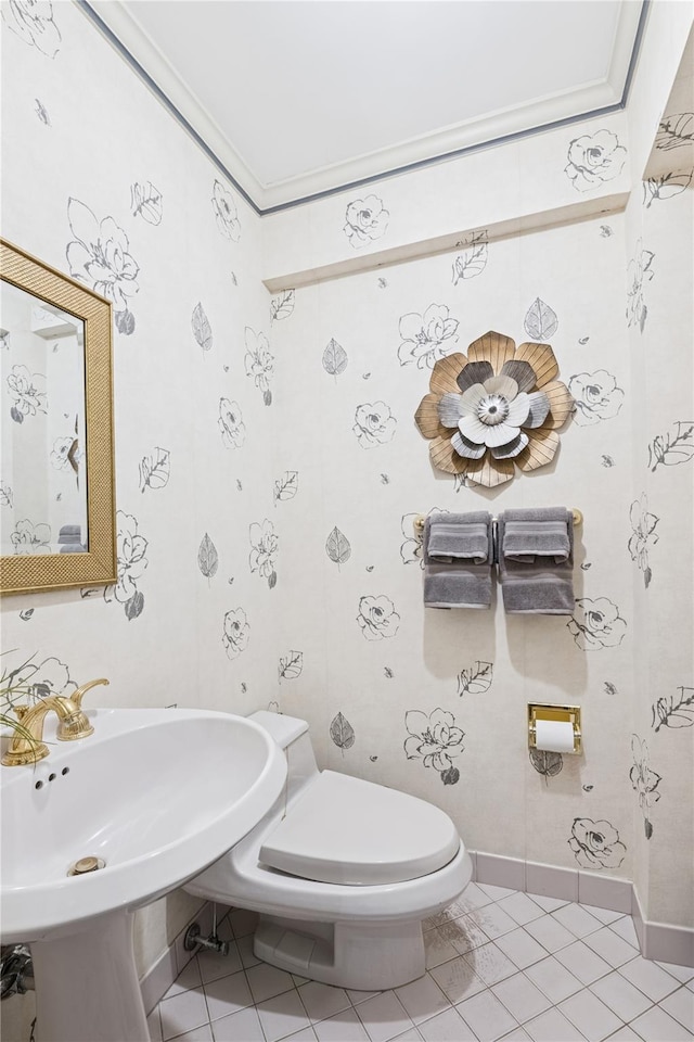 1390 Broadway Unit 118, Hewlett, NY 11557 - bathroom featuring tile patterned floors and toilet