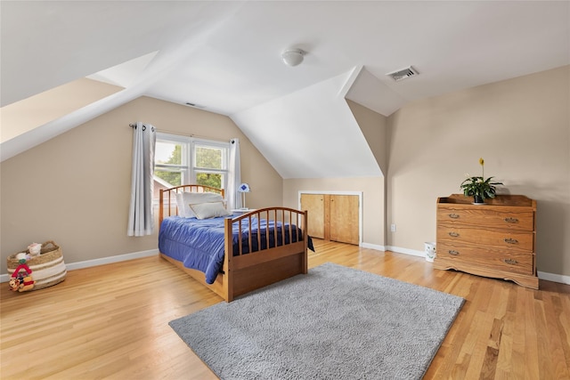 37 Rutland St, Mount Kisco, NY 10549 - bedroom featuring wood finished floors and lofted ceiling