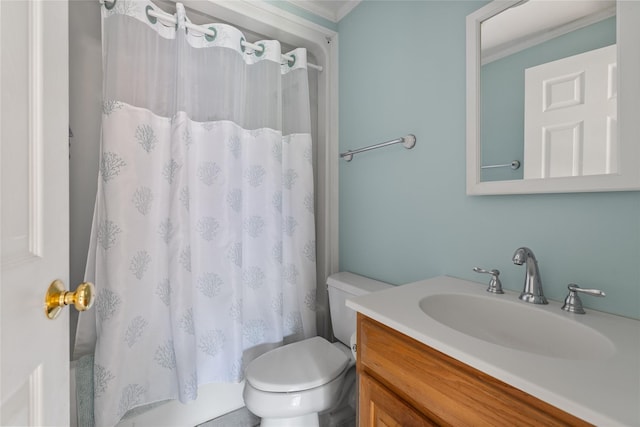 37 Rutland St, Mount Kisco, NY 10549 - bathroom with vanity and crown molding