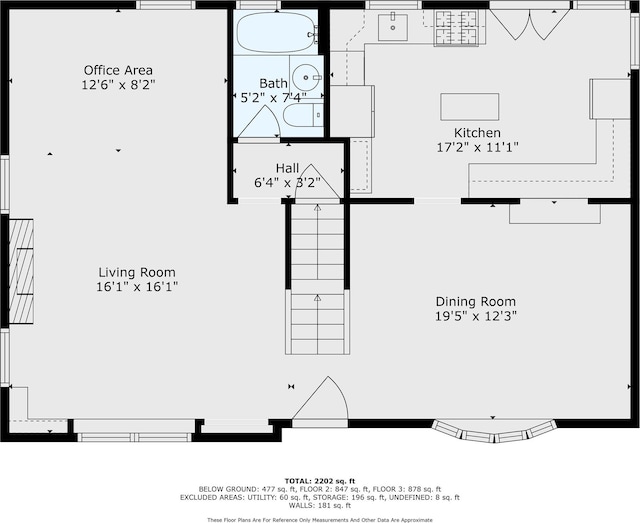 100 Virginia St, Valley Stream, NY 11580 - view of floor plan / room layout