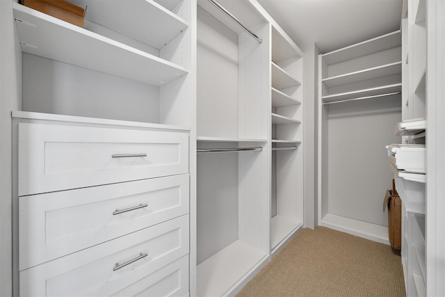 5 Renaissance Sq Unit 23B, White Plains, NY 10601 - walk in closet featuring light carpet