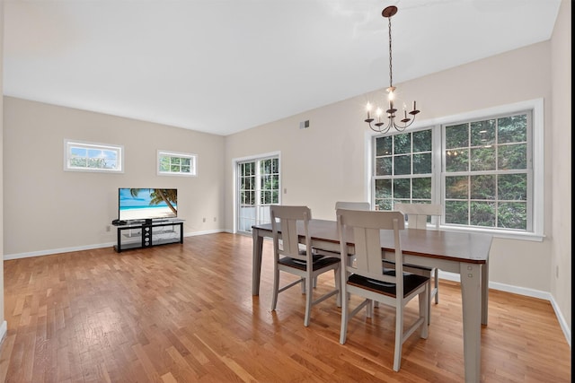 28 Winhaven Ct Unit 20, Highland Falls, NY 10928 - dining area with a chandelier and light wood finished floors